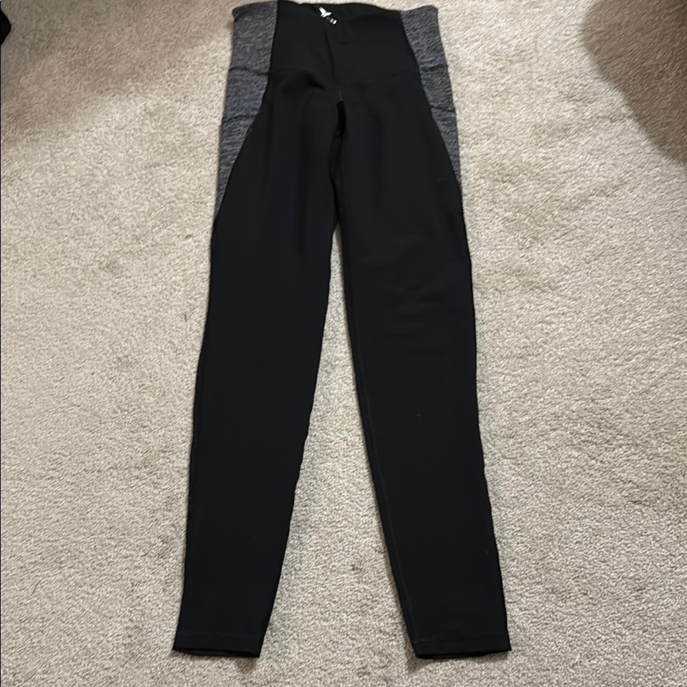 Black and Gray Leggings